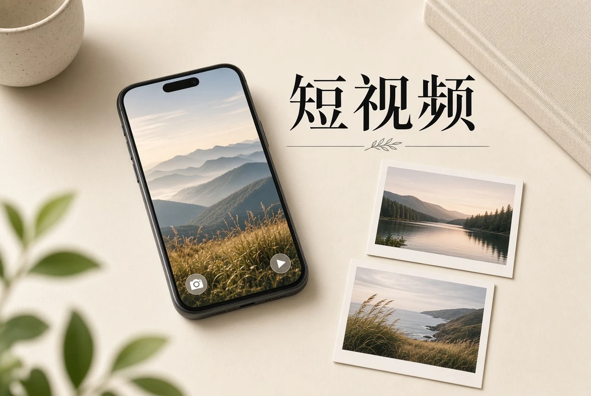 短视频栏目资讯主题视觉