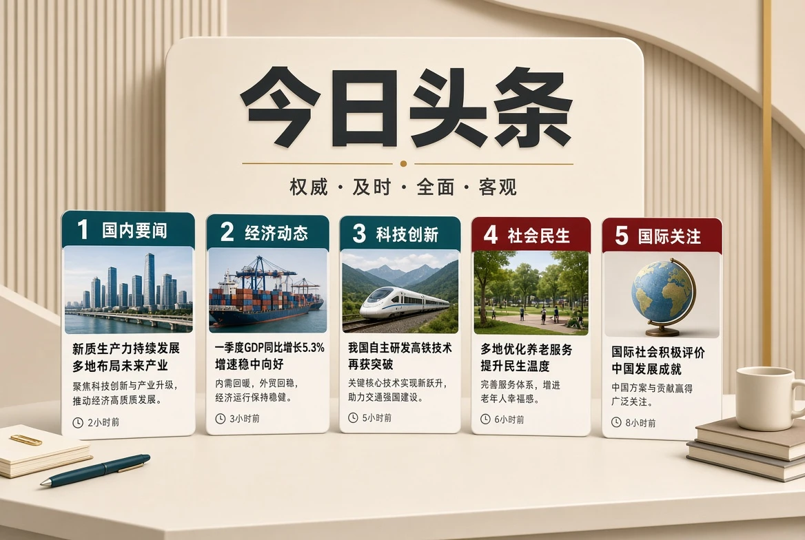 今日头条栏目资讯主题视觉